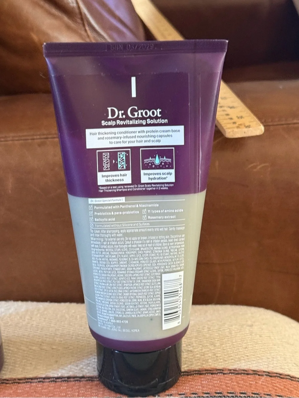 Dr Groot hair scalp revitalizing thickening conditioner unisex